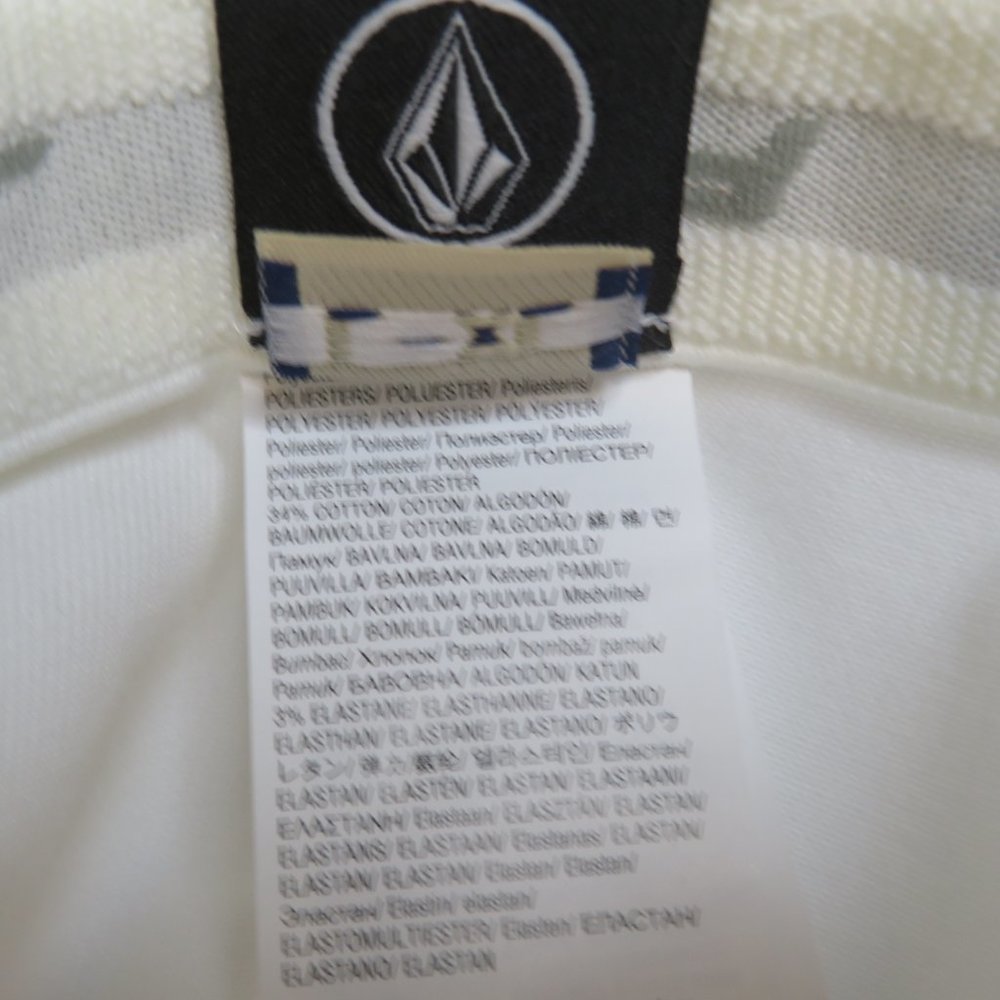 Volcom Mens Full Stone Flexfit Cap L / XL Xfit White New Hat - Picture 5 of 11